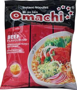 **** OMACHI Instant Noodles Beef Flavour