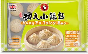 ++++ KUNGFU Chicken&Mushroom Siu Loong Bun