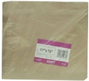 10x10in Brown Paper Bags 515