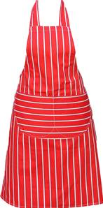 **** Red Stripe Butcher Apron