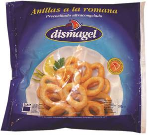 ++++ DISMAGEL IQF Battered Squid Rings