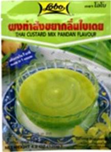 **** LOBO Thai Custard Mix Pandan Flavour