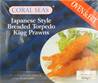 ++++ CORAL SEAS Breaded Torpedo King Prawn