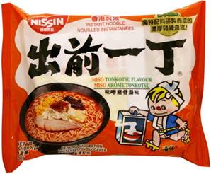 **** NISSIN Tonkotsu Flavour Inst Noodle