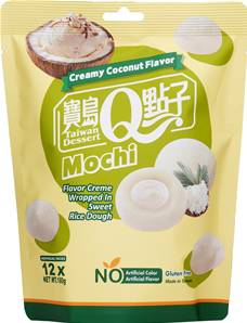 **** Q DESSERT Mochi - Creamy Coconut