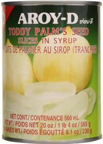 **** AROY-D Canned Toddy Palm Seed Slice