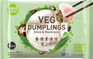 ++++ FRESHASIA Chive & Mushroom Dumplings