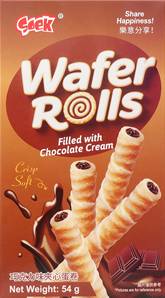 **** SOEK Wafer Rolls With Chocolate Cream