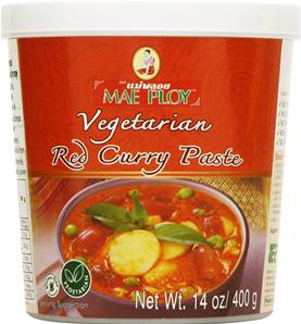 **** MAE PLOY Vegetarian Red Curry Paste