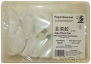 ++++ ROYAL GOURMET Prawn & Chive Dumpling