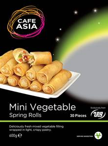 ++++ UPB Mini Veg Spring Rolls 30pc MVSR30