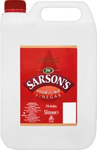 DRUM SARSONS Distilled Vinegar 5L