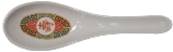 **** Red Melamine 5.5 inch Soup Spoon