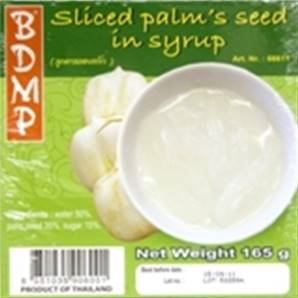 ++++ BDMP Sliced Palm's Seed In Syrup