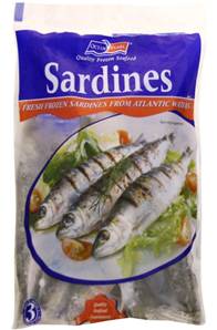 ++++ OCEAN PEARL IQF Sardines 14/18