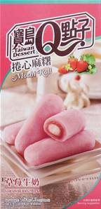 **** CL Q MOCHI Milk Roll Strawberry Flv
