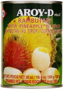 **** AROY-D Can Rambutan W/Pineapple Syrup
