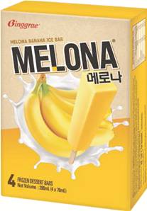++++ MELONA Ice Bar Banana Flv