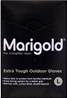 **** MARIGOLD Large Outdoor Gloves( Black)