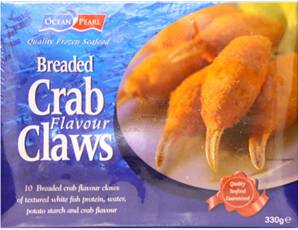 ++++ OCEAN PEARL Breaded Crab Flav Claws