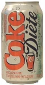 **** DIET COKE cans