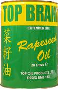 TOP Brand Rapeseed Oil TIN
