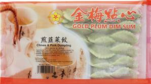 ++++ GOLD PLUM Chive & Pork Dumpling