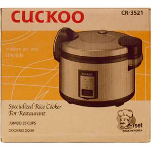 CUCKOO Rice Cooker 6.3L(35cups)
