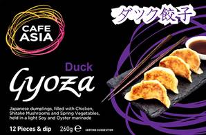 ++++ UPB Duck Gyoza 12pc (DG12)
