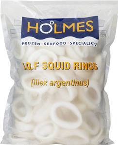 ++++ HOLMES GOLD Blanched Squid Ring 1kg