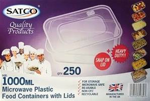 SATCO C1000 Microwaveable Conts & Lids