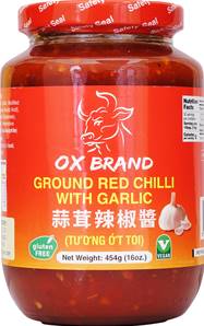 **** OX Ground Red Chilli with Garlic