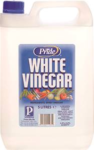 **** PRIDE Distilled White Vinegar