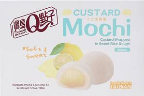 **** Q Custard Mochi Lemon Flv