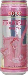 **** RICO Strawberry Flav Milk Tea Drink