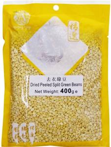 **** OST Dried Green Mung Beans Peeled &