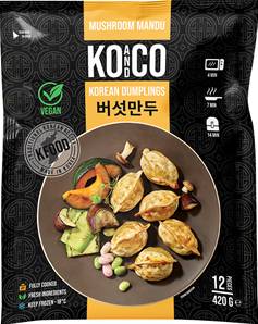 ++++ KO&CO Vegan Mushroom Mandu