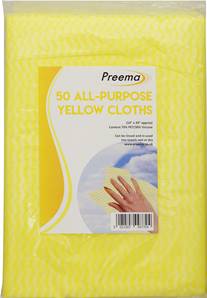 **** CL PREEMA All Purpose Yellow Cloths