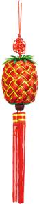 **** CL Size Stringed Pineapple Red,Yellow