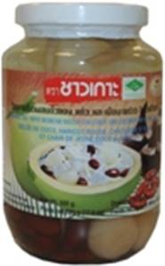 **** CHAOKOH Coconut Gel with Red Bean