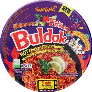 **** SAMYANG Hot Chicken Habanero LimeBowl