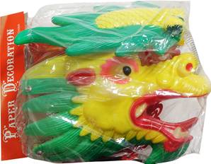 **** CL Plastic Dragon red or yellow