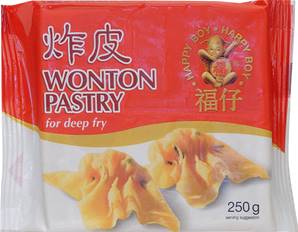 ++++ HAPPY BOY Wonton Pastry (DeepFry)
