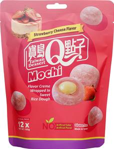 **** Q DESSERT Mochi - Strawberry Cheese