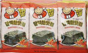 **** TAOKAENOI Roasted Seaweed Laver Spicy