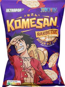 **** ONE PIECE LUFFY Rice Chips-BBQ