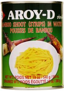 **** AROY-D Bamboo Shoot Strips in Water