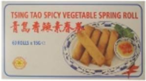 ++++ GOLD PLUM Tsing Tao Spicy Veg S Rolls