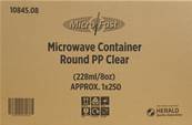 MICROFAST 8oz Container Round PP 228ml