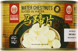 **** DOUBLE HAPPINESS Water Chestnut Slice